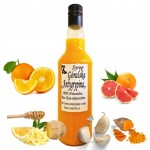 Antygrypina Góralski Shot syrop Cytryna Imbir Kurkuma 500 ml - Lisek Wyroby Regionalne