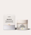 Night.01 Wypełniający krem z usieciowanym kwasem hialuronowym i peptydami 50 ml - Resibo