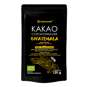 Kakao ceremonialne BIO 125 g - Islaverde