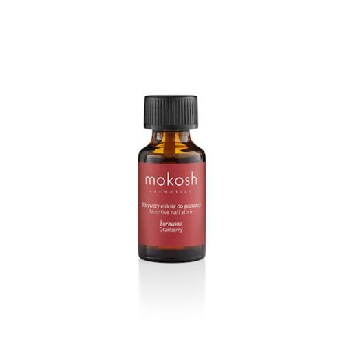 Odżywczy eliksir do paznokci Żurawina 10 ml - Mokosh
