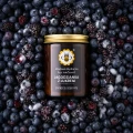 Jagodzianka z Lukrem świeca z wosku sojowego 180 ml - Miodowa Mydlarnia