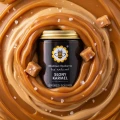 Słony Karmel świeca z wosku sojowego 180 ml - Miodowa Mydlarnia