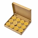 Podgrzewacze z Wosku Pszczelego 12 szt - Miodowa Mydlarnia