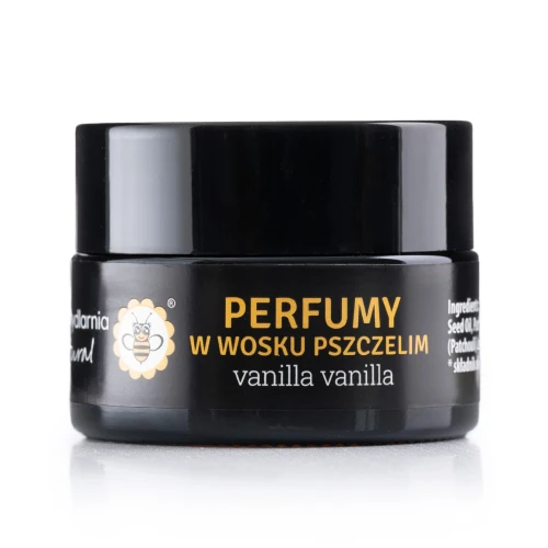 Perfumy w wosku pszczelim Vanilla Vanilla 15 g - Miodowa Mydlarnia