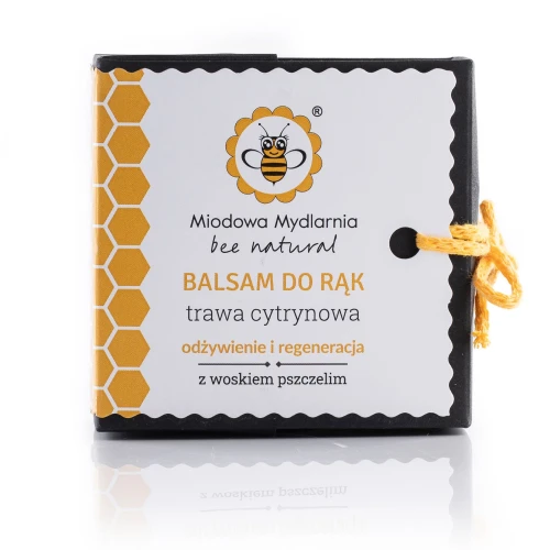 Balsam do rąk trawa cytrynowa 65 ml - Miodowa Mydlarnia