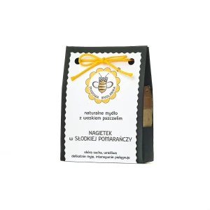 Mydło naturalne Nagietek w Słodkiej Pomarańczy 90 g - Miodowa Mydlarnia