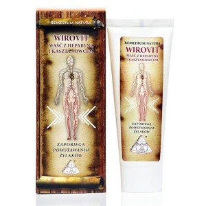 Maść Wirovit z heparyną i kasztanowcem 75 ml - Remedium