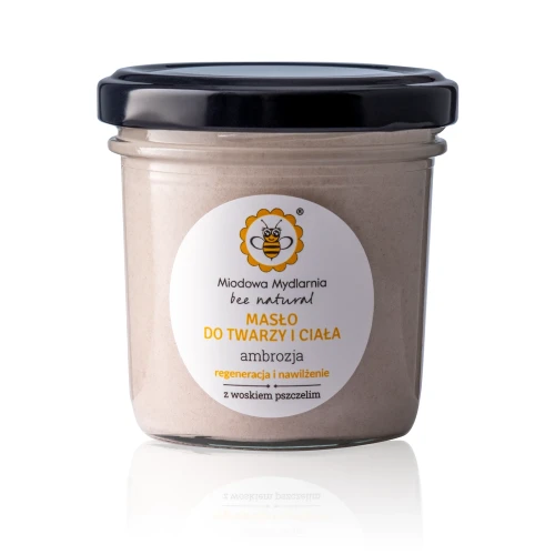 Masło do twarzy i ciała Ambrozja 65 g - Miodowa Mydlarnia