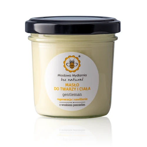 Masło do twarzy i ciała Gentleman 65 g - Miodowa Mydlarnia