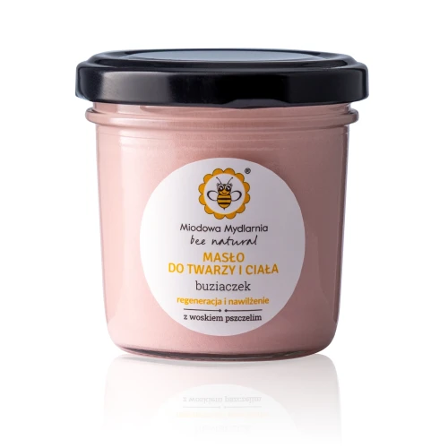 Masło do twarzy i ciała Buziaczek 65 g - Miodowa Mydlarnia