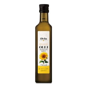 Olej słonecznikowy zimnotłoczony 500 ml - Olvita