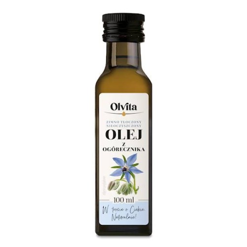 Olej z ogórecznika zimnotłoczony 100 ml - Olvita