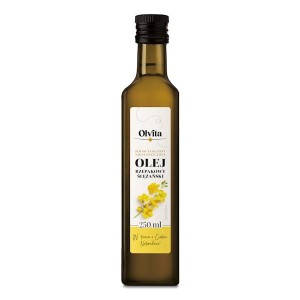 Olej rzepakowy ślężański zimnotłoczony 250 ml - Olvita