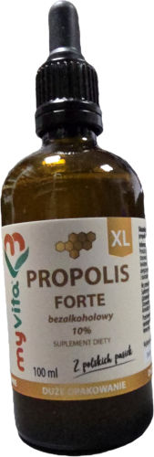 Propolis Forte 10% bezalkoholowy krople 100 ml - MyVita