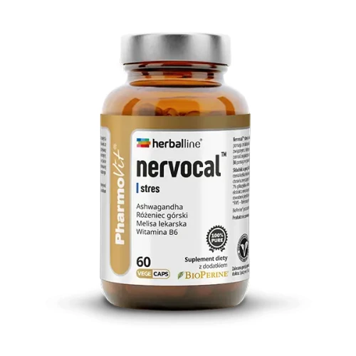 Nervocal stres 60 kapsułek vege - PharmoVit