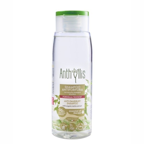 Bio Szampon przeciwłupieżowy z ekstraktem z organicznej pokrzywy 300 ml - Anthyllis