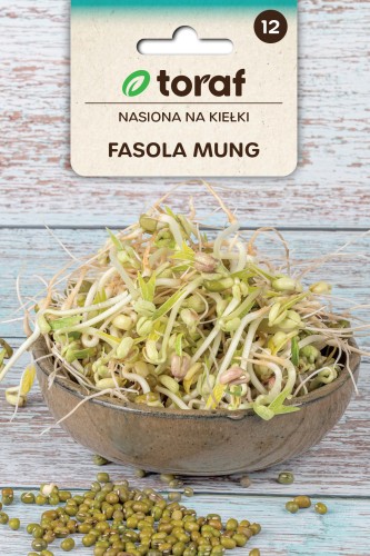 Fasola Mung nasiona na kiełki 50 g - Toraf