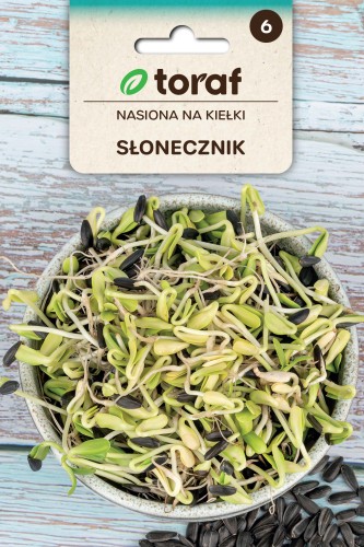 Słonecznik nasiona na kiełki 20 g - Toraf