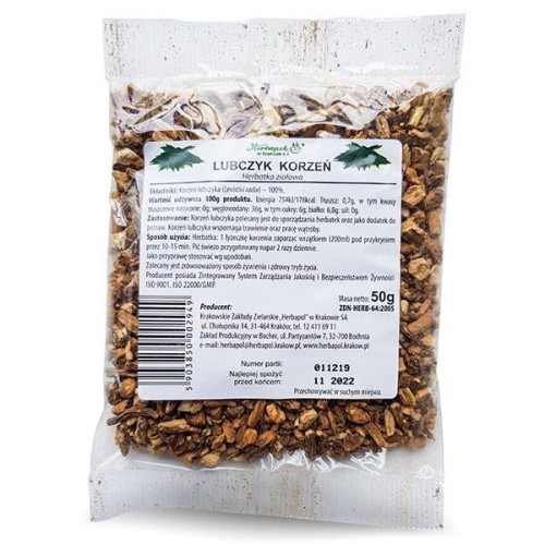 Lubczyk korzeń 50 g - Herbapol Kraków