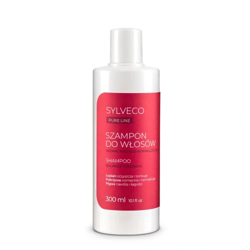 Szampon do włosów wzmacniająco-normalizujący 300 ml - Sylveco Pure Line