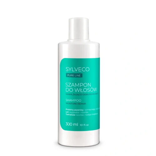 Szampon do włosów nawilżająco-odbudowujący 300 ml - Sylveco Pure Line