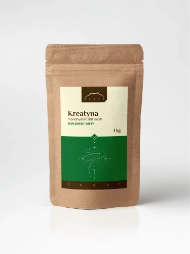 Kreatyna monohydrat 200 mesh 1 kg - Nanga