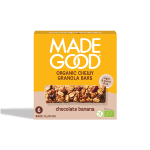 Batoniki granola crunchy z czekoladą i bananem bezglutenowe BIO (6 x 24 g) 144 g - Made Good
