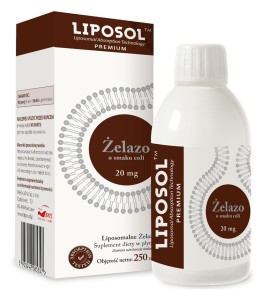 Liposol™ Liposomalne Żelazo 20 mg smak coli 250 ml - Aliness