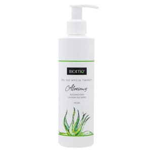 PRZECENA! (krótki termin) Aloesowy żel do mycia twarzy 200 ml - Bioetiq