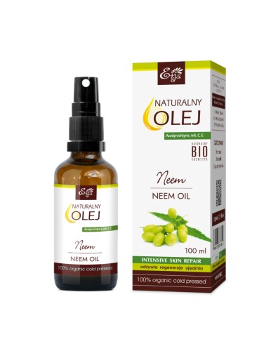 Olej Neem Miodla indyjska BIO 100 ml - Etja