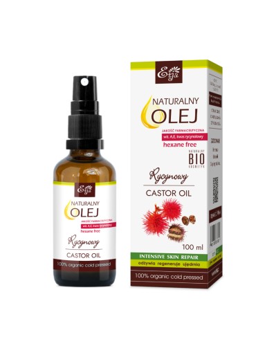 Olej Rycynowy BIO 100 ml - Etja