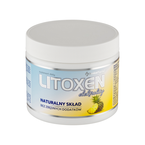 Litoxen elektrolity o smaku ananasowym 30 porcji - Xenico Pharma
