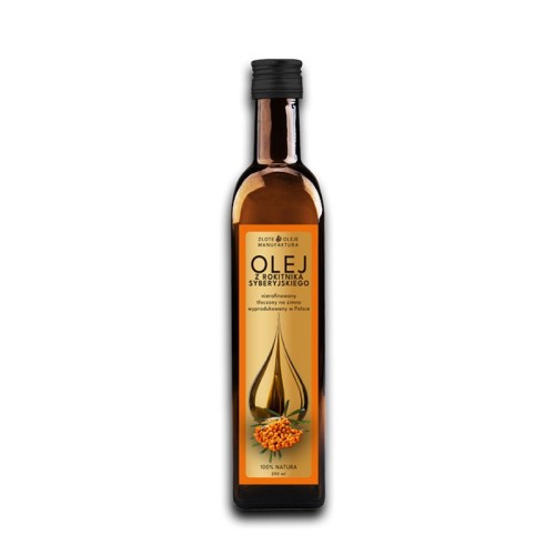 Olej z rokitnika syberyjskiego 250 ml - Złote Oleje Manufaktura
