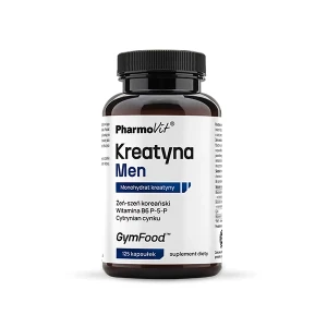 Kreatyna Men 125 kapsułek - GymFood PharmoVit