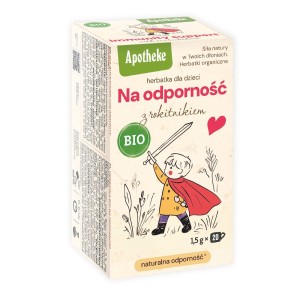 Herbatka dla dzieci na odporność z rokitnikiem BIO fix 20 x 1,5 g (saszetki) - Apotheke
