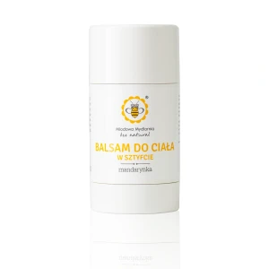 Balsam do ciała w sztyfcie Mandarynka 55 g - Miodowa Mydlarnia