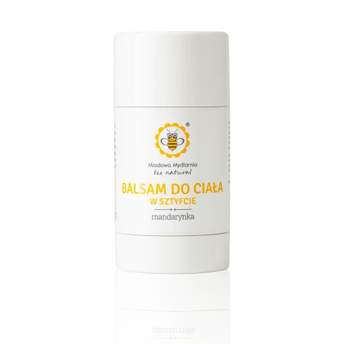 Balsam do ciała w sztyfcie Mandarynka 55 g - Miodowa Mydlarnia
