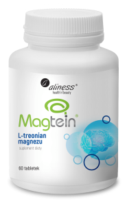 L-Treonian magnezu Magtein® 72 mg 60 tabletek - Aliness