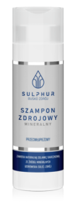 PRZECENA! (krótki termin) Mineralny szampon zdrojowy przeciwłupieżowy zdrojowy 200 g - Sulphur Busko Zdrój (1)