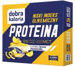 Mini batoniki Proteina z niskim IG o smaku lemon cheesecake + olej MCT 6 sztuk - Dobra Kaloria