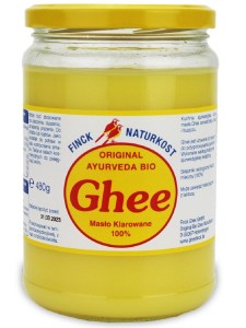 Masło klarowane Ghee BIO 480 g - Finck Ayurveda
