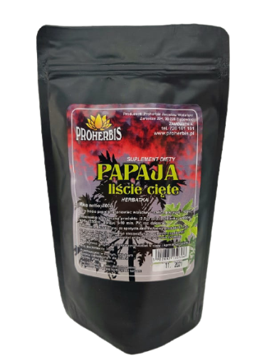 Papaja liście cięte 100 g - Proherbis