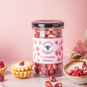 Poziomki liofilizowane 30 g - Pasieki Rodziny Sadowskich