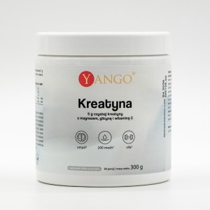Kreatyna proszek 300 g - Yango
