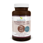 Berberyna HCL + Cynamon cejloński 250/100 mg - 60 kapsułek - Medverita