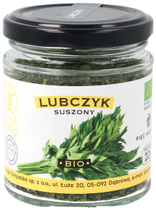 Lubczyk suszony BIO bezglutenowy 20 g - Pięć Przemian