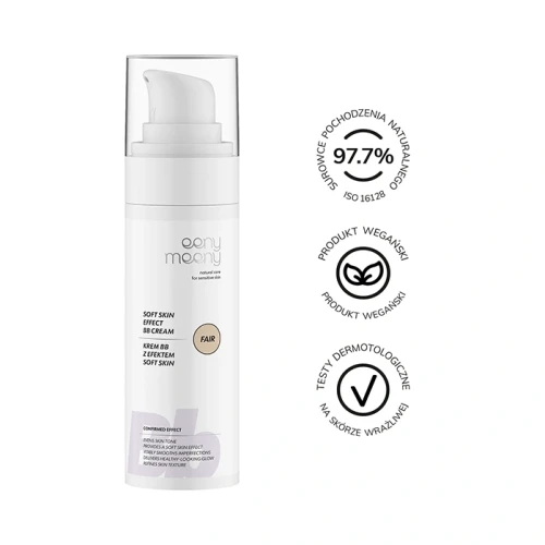 Krem BB z efektem soft skin Fair 30 ml - eeny meeny