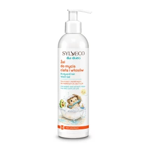 Żel do mycia ciała i włosów Olej Awokado 300 ml - Sylveco dla dzieci