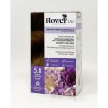 Trwała farba do włosów 5.8 jasny tabakowy kasztan - FlowerTint