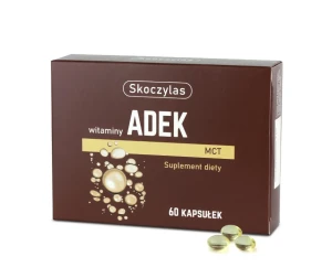 Witaminy ADEK MCT 60 kapsułek - Skoczylas